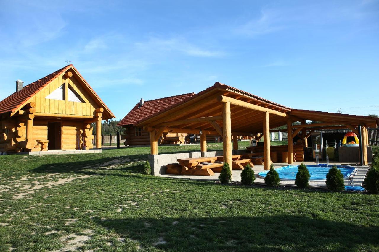 Na Samote Ve Srubu Villa Plzeň Eksteriør billede